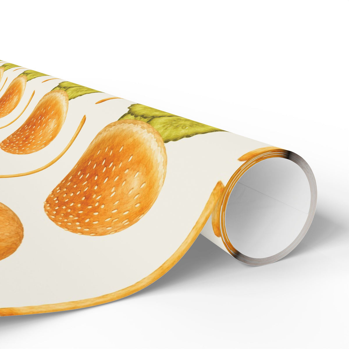 Watercolor Burger & Fries Wrapping Paper | Foodie Gift Wrap