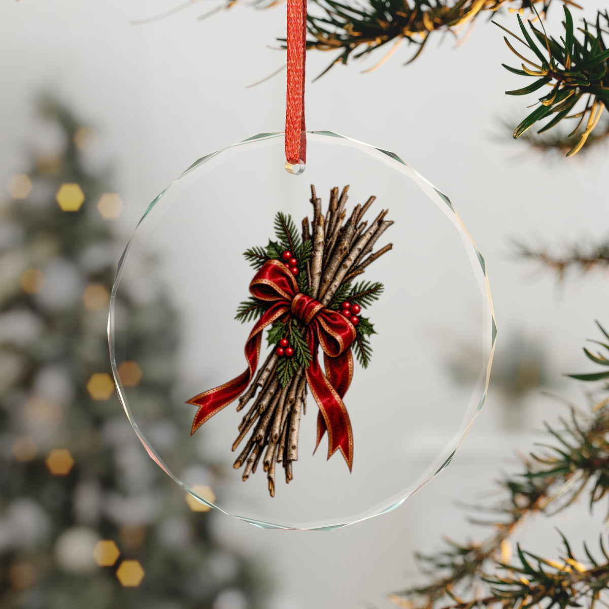 Krampus Birch Switch Bundle | Gothmas Gothic Glass Ornament