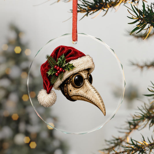 Gothmas Plague Doctor Christmas Ornament | Gothic Christmas Ornament