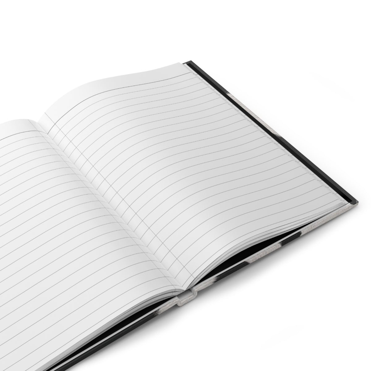 Holy Cow! – Black Cowhide Western Hardcover Journal