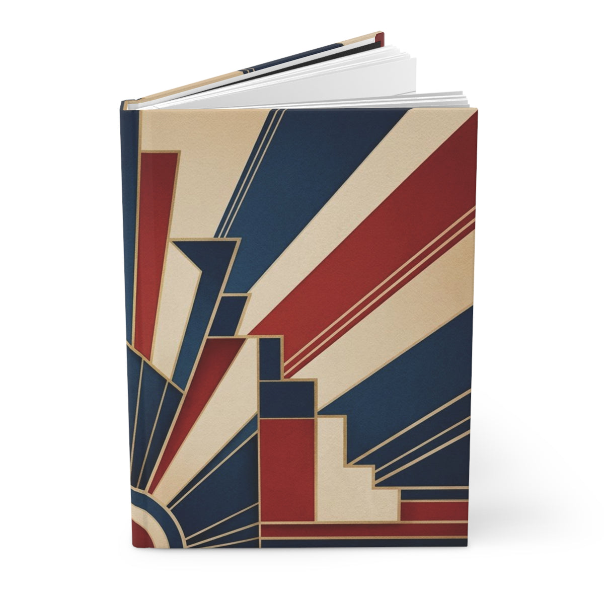 Retro Americana Angler Hardcover Journal – Red, White & Blue