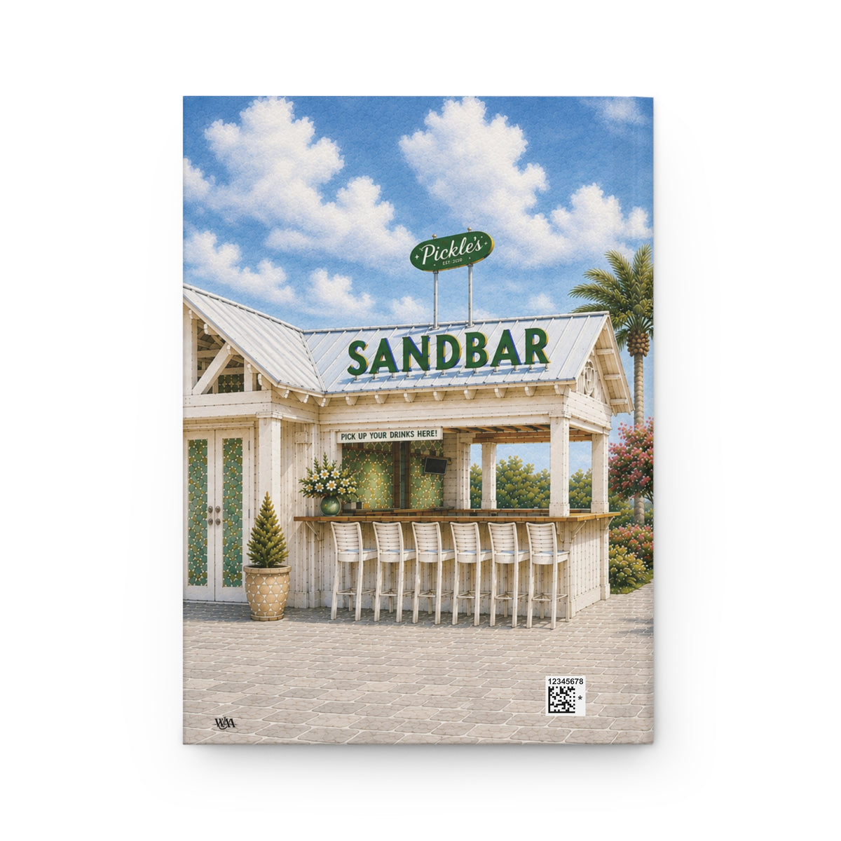 30A Memories Hardcover Journal | Florida Beach Vacation Keepsake