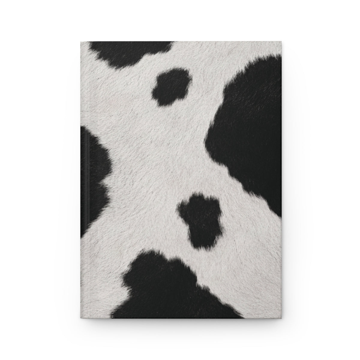 Holy Cow! – Black Cowhide Western Hardcover Journal