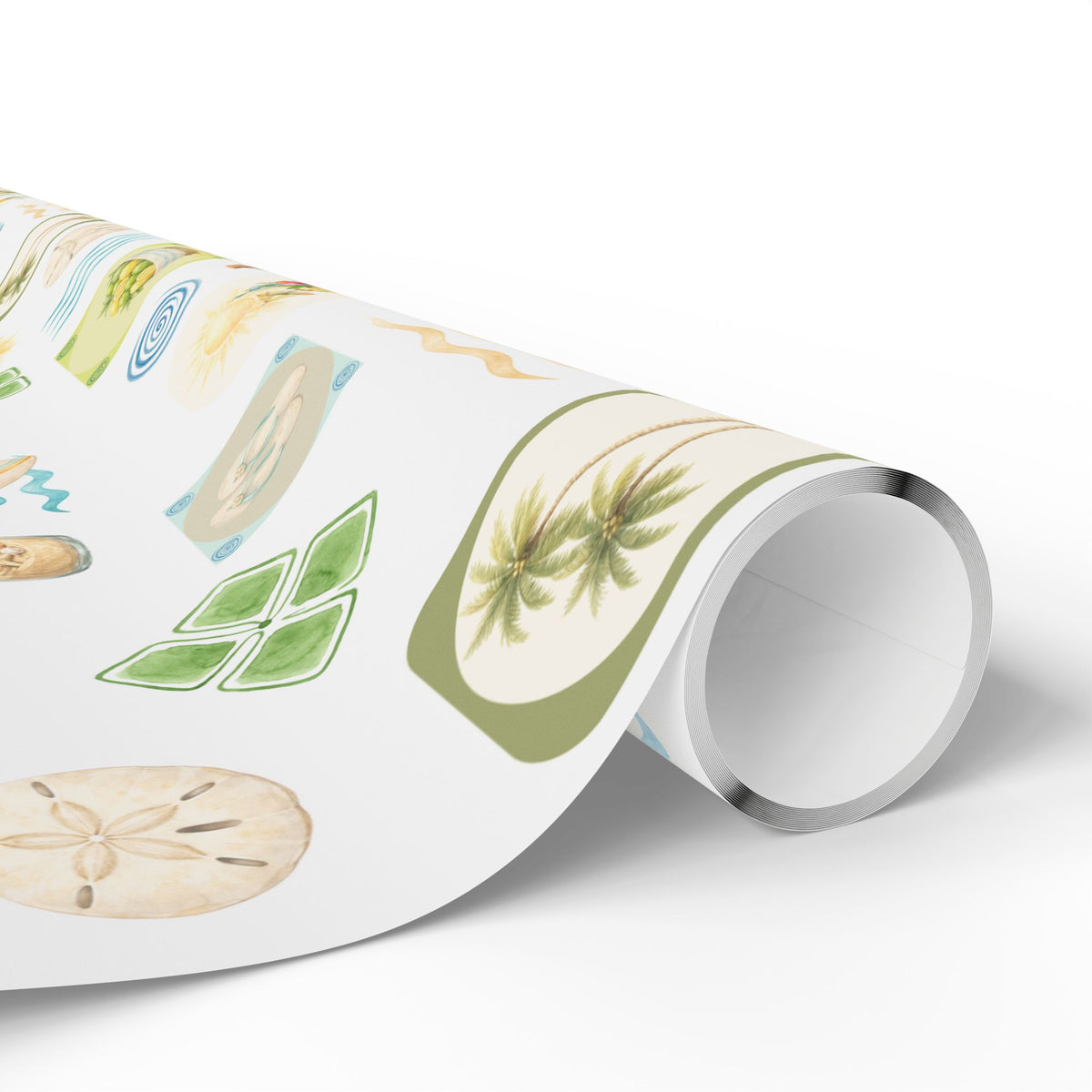 Coastal Beach Wrapping Paper | Summer & Seaside Gift Wrap