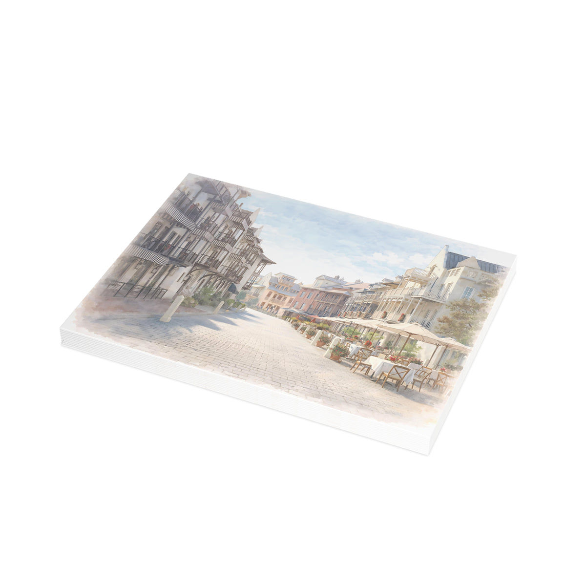 A Walk in Rosemary Beach | 10-Pack Scenic Highway 30A Postcards