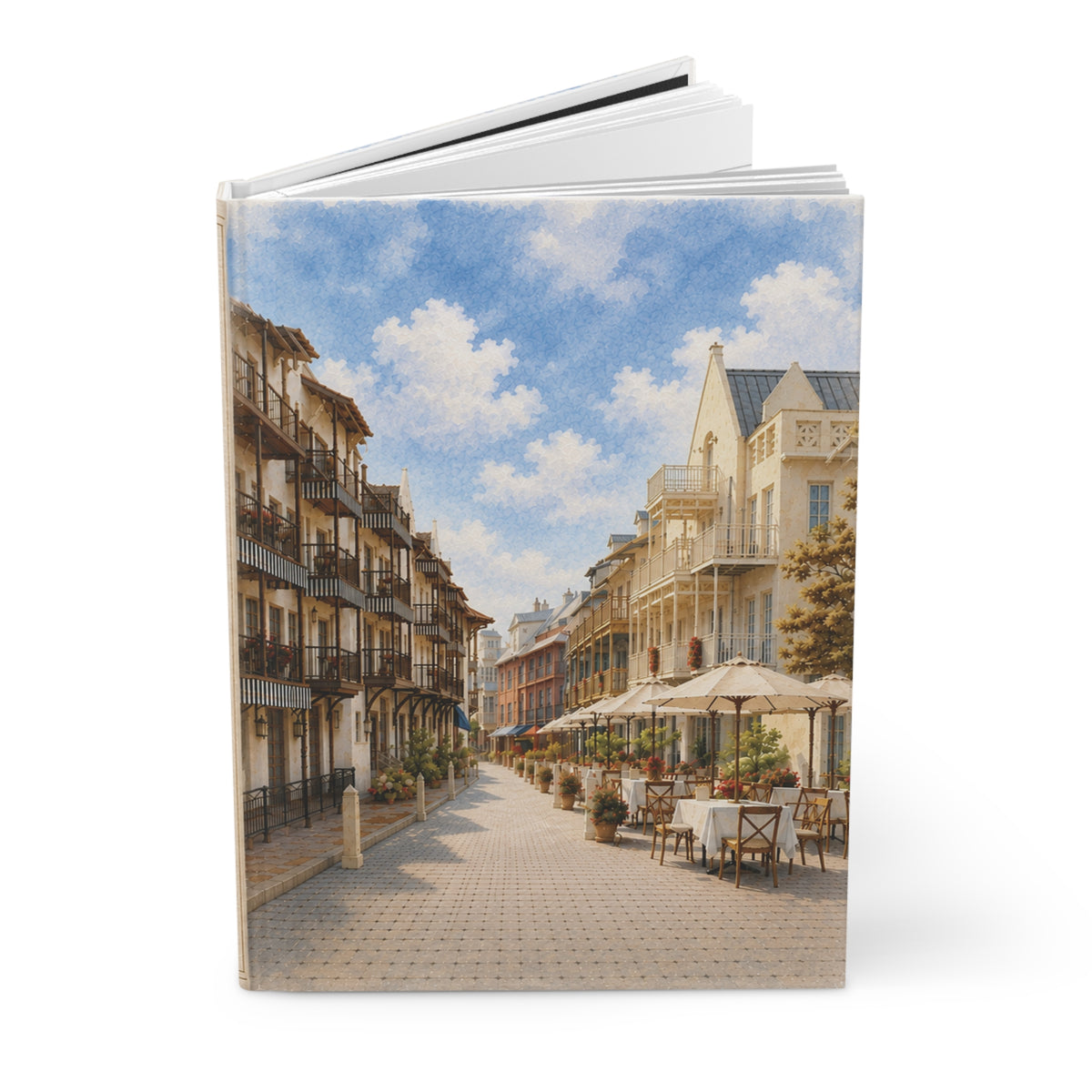 Rosemary Beach, Florida Hardcover Journal | 30A Vacation & Travel Notebook