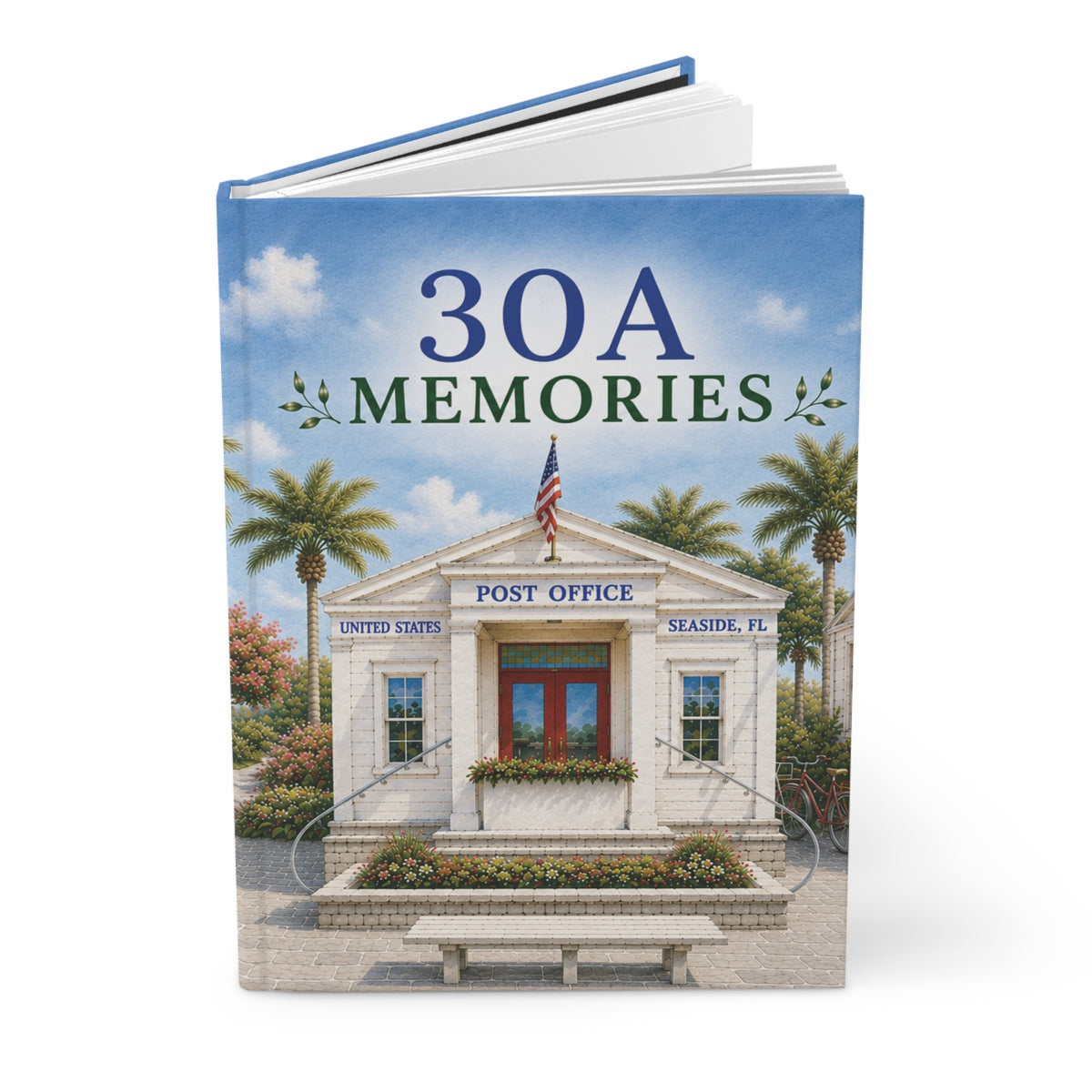 30A Memories Hardcover Journal | Florida Beach Vacation Keepsake