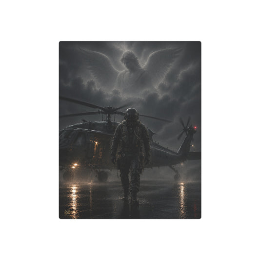 Night Watch | Combat Search & Rescue Metal Wall Art