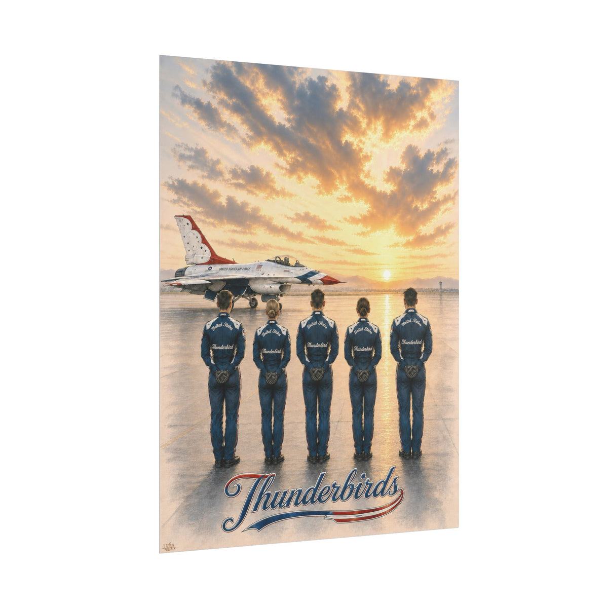 Thunderbirds Pilots Fine Art Print | Military Aviation Heritage