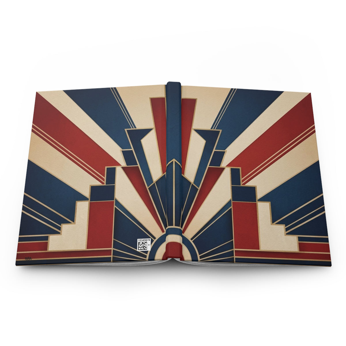 Retro Americana Angler Hardcover Journal – Red, White & Blue