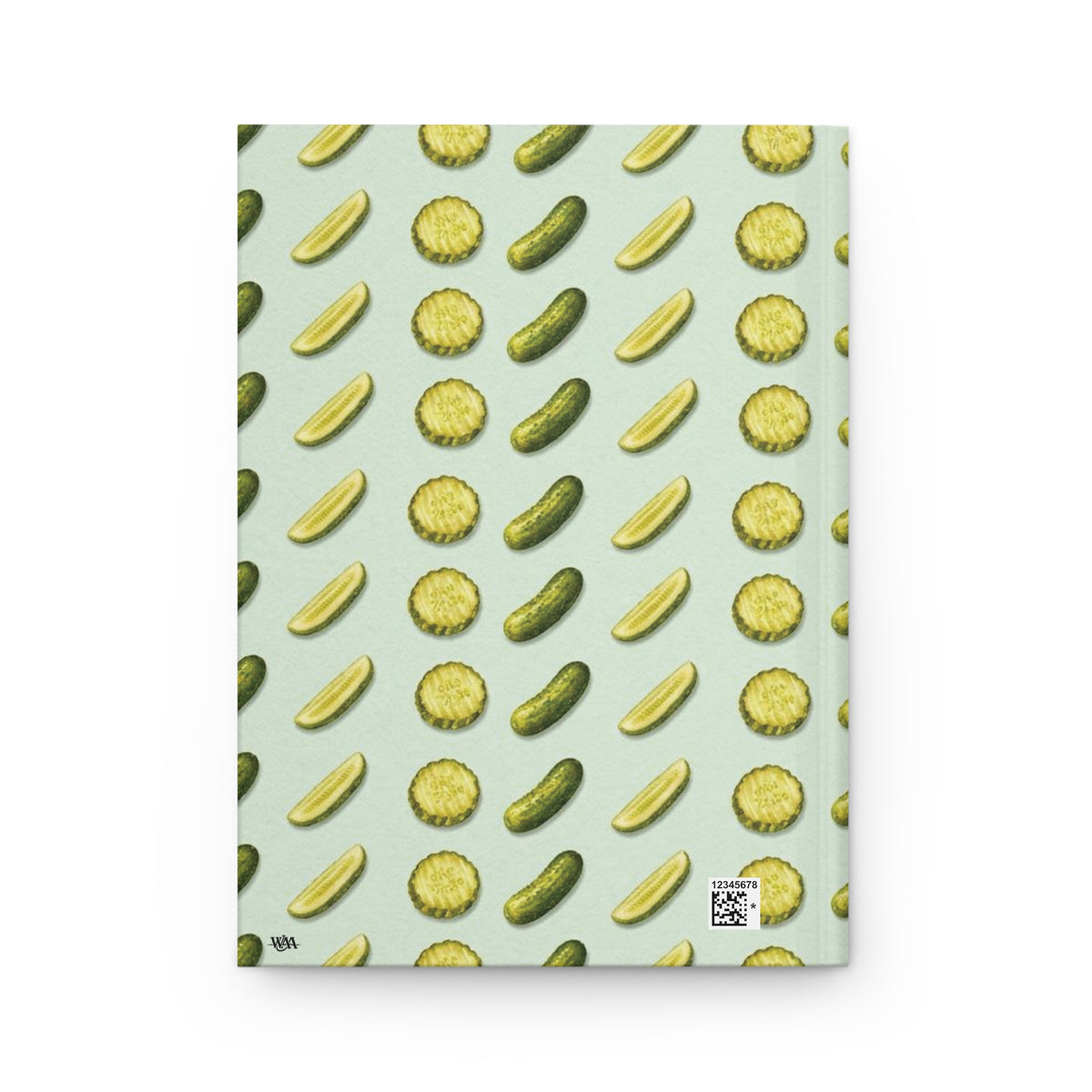 Pickle Lover Hardcover Journal | Dill Pickle Foodie Notebook & Gift
