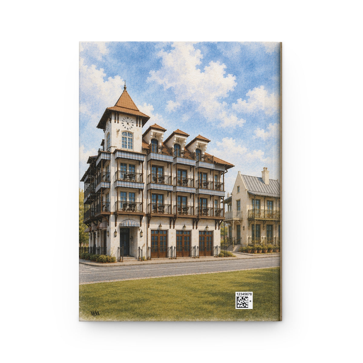 Rosemary Beach, Florida Hardcover Journal | 30A Vacation & Travel Notebook