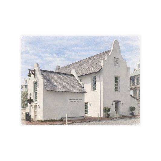Rosemary Beach Town Hall | 10-Pack Scenic Highway 30A Postcards