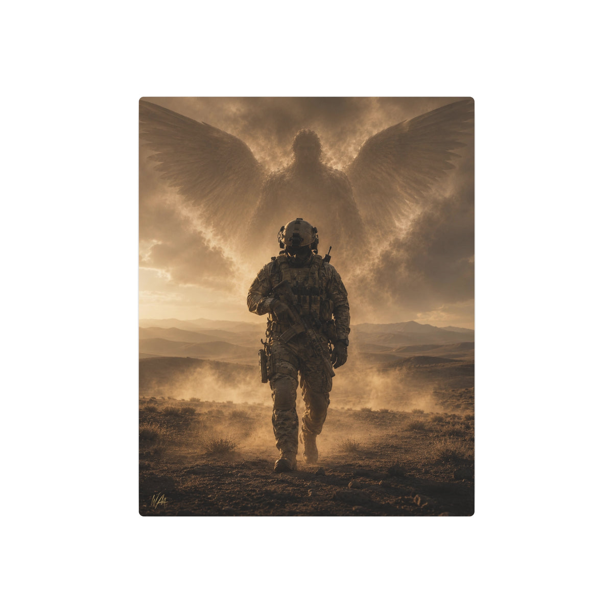 Through the Dust | Special Operations-Inspired Metal Wall Art