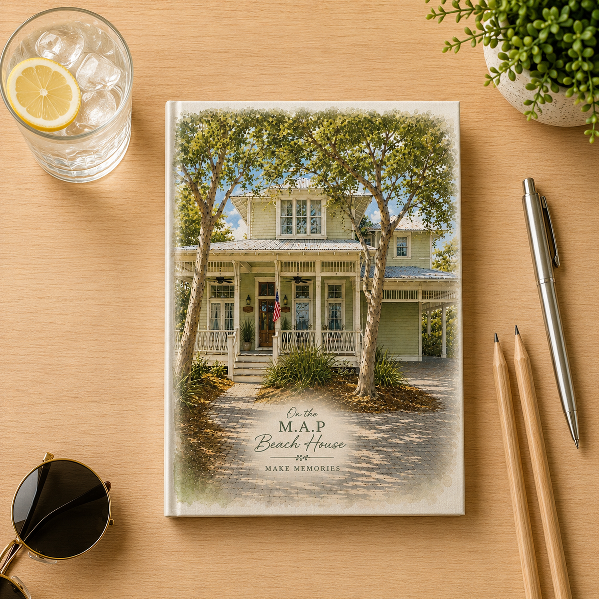 On the M.A.P Beach House Journal | Coastal Memory & Guest Book