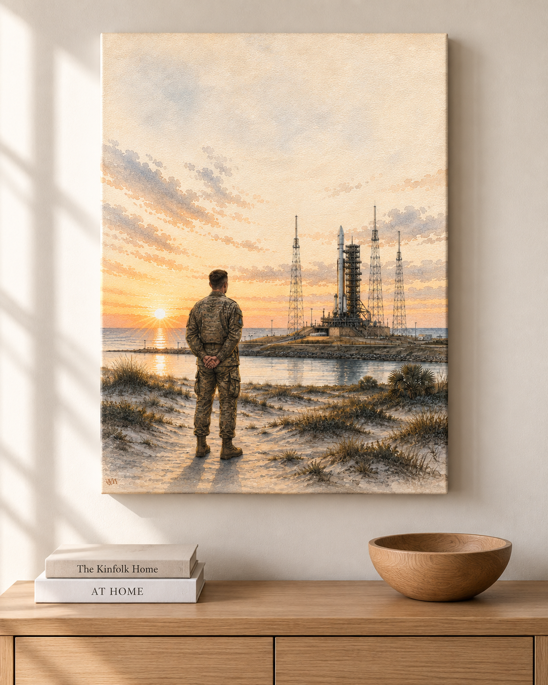 Launch Watch | Fine Art Canvas Print