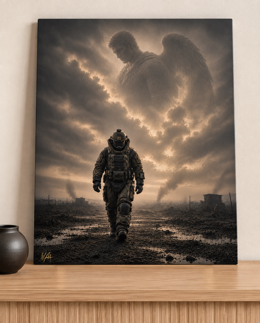 The Long Walk | EOD Metal Art Print | The Silent Watch