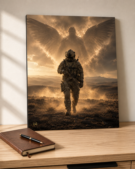Through the Dust | Special Operations-Inspired Metal Wall Art